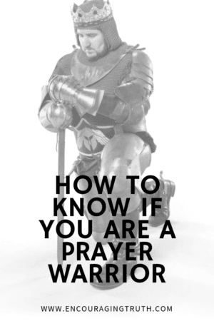 praying warrior